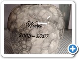 Wicket - Personalized Name and dates on Bubble glaze