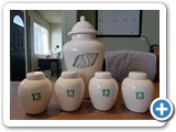 Custom with small keepsake urns